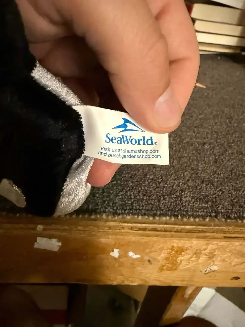 SeaWorld Shamu Killer Whale Plush Stuffed Animal